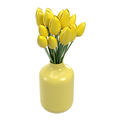 Tulips in vase